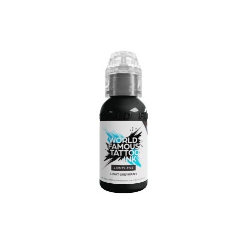 LIGHT GREYWASH - World Famous Limitless - 30ml - Colore Tattoo REACH