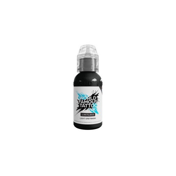 LIGHT GREYWASH - World Famous Limitless - 30ml - Colore Tattoo REACH