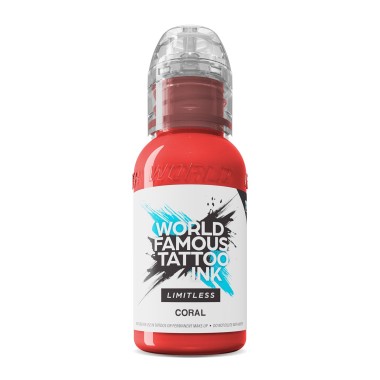 CORAL - World Famous Limitless - 30ml - Colore Tattoo REACH