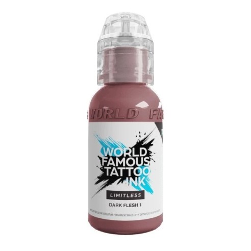DARK FLESH 1 - World Famous Limitless - 30ml - Colore Tattoo REACH