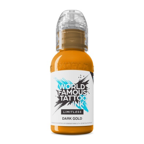 DARK GOLD - World Famous Limitless - 30ml - Colore Tattoo REACH