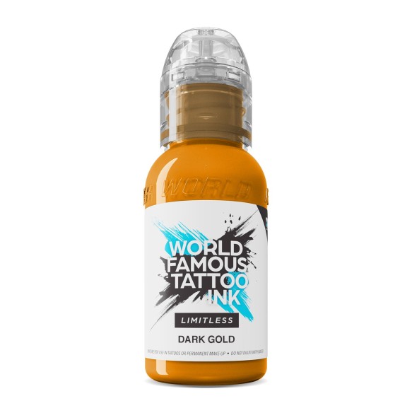 DARK GOLD - World Famous Limitless - 30ml - Colore Tattoo REACH