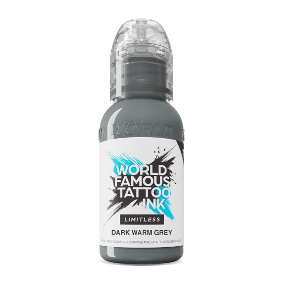 DARK WARM GREY - World Famous Limitless - 30ml - Colore Tattoo REACH