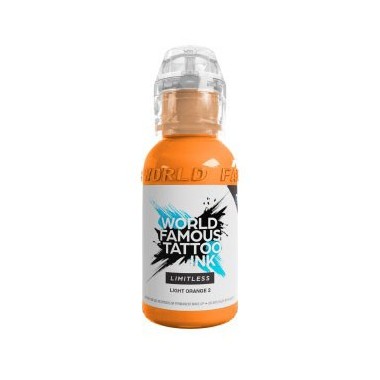 LIGHT ORANGE 2 - World Famous Limitless - 30ml - Colore Tattoo REACH