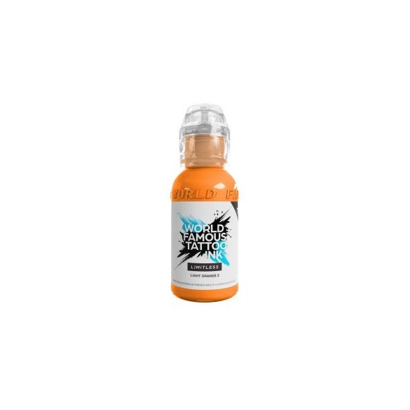 LIGHT ORANGE 2 - World Famous Limitless - 30ml - Colore Tattoo REACH