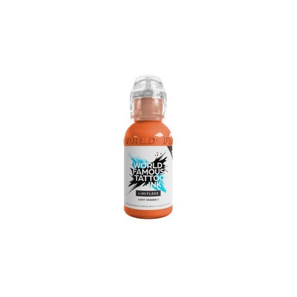 LIGHT ORANGE 3 - World Famous Limitless - 30ml - Colore Tattoo REACH