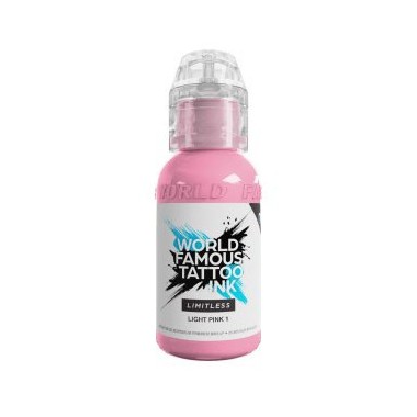 LIGHT PINK 1 - World Famous Limitless - 30ml - Colore Tattoo REACH