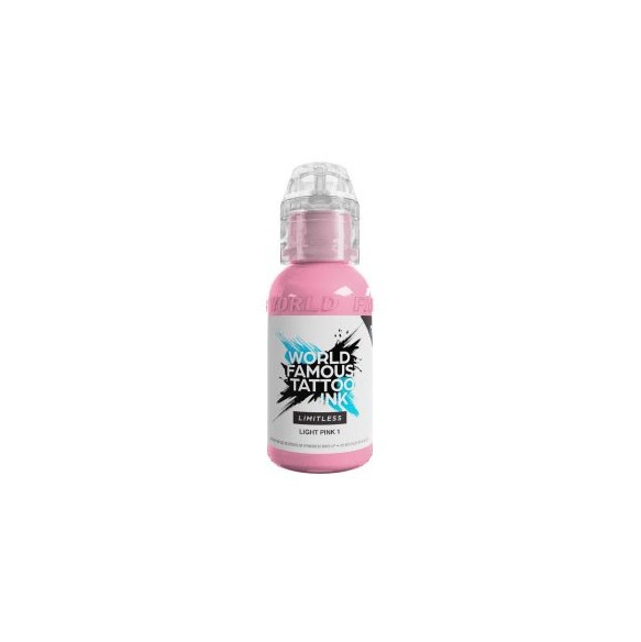 LIGHT PINK 1 - World Famous Limitless - 30ml - Colore Tattoo REACH
