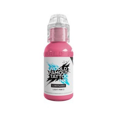 LIGHT PINK 2 - World Famous Limitless - 30ml - Colore Tattoo REACH