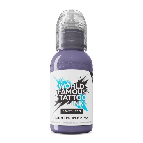 LIGHT PURPLE 2 V2 - World Famous Limitless - 30ml - Colore Tattoo REACH