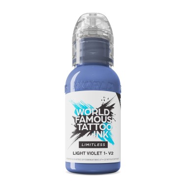 LIGHT VIOLET 1 V2 - World Famous Limitless - 30ml - Colore Tattoo REACH