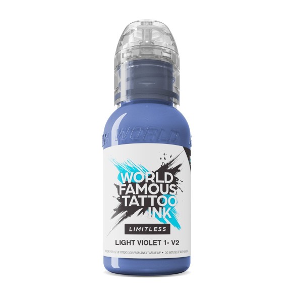 LIGHT VIOLET 1 V2 - World Famous Limitless - 30ml - Colore Tattoo REACH