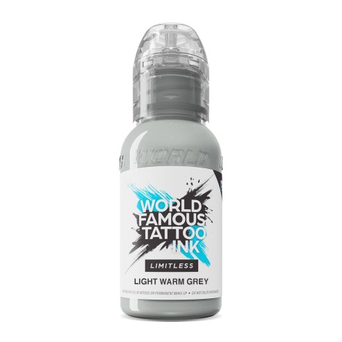 LIGHT WARM GREY - World Famous Limitless - 30ml - Colore Tattoo REACH