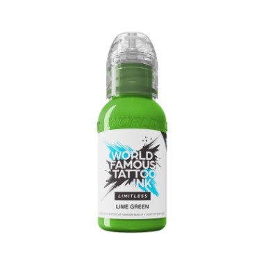 LIME GREEN - World Famous Limitless - 30ml - Colore Tattoo REACH