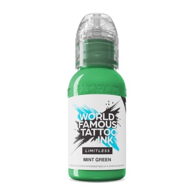 MINT GREEN - World Famous Limitless - 30ml - Colore Tattoo REACH
