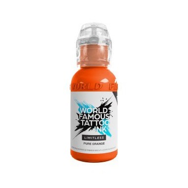 PURE ORANGE - World Famous Limitless - 30ml - Colore Tattoo REACH
