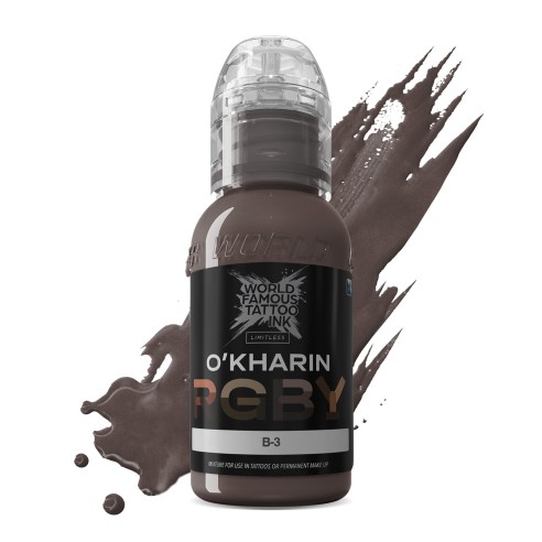 B-3 Sasha O'Kharin - World Famous Limitless - 30ml - Colore Tattoo REACH