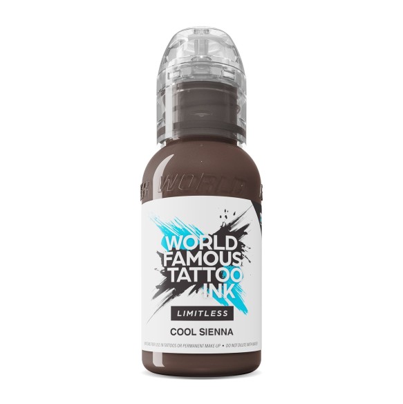 COOL SIENNA - PINK RIBBON World Famous Limitless - 30ml - Colore Tattoo REACH
