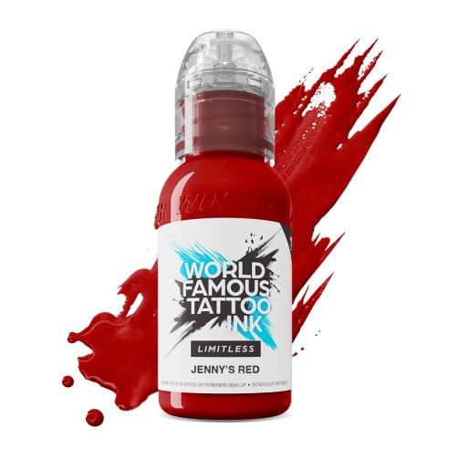 JENNY'S RED Mambo Destrutturato - World Famous Limitless - 30ml - Colore Tattoo REACH