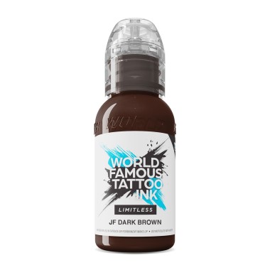 JF DARK BROWN - World Famous Limitless - 30ml - Colore Tattoo REACH
