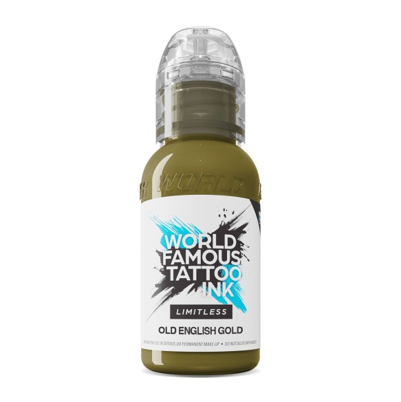 OLD ENGLISH GOLD Jenna Kerr - World Famous Limitless - 30ml - Colore Tattoo REACH