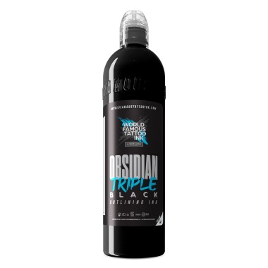 OBSIDIAN TRIPLE BLACK - World Famous Limitless - 240ml - Colore Tattoo REACH