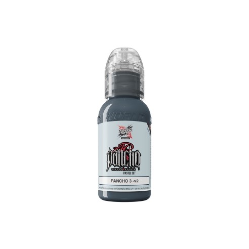 A.D. Pancho PASTEL GREY Set V2 - World Famous Limitless - 6 × 30 ml - Colori Tattoo REACH