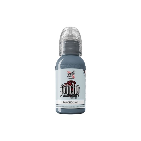 A.D. Pancho PASTEL GREY Set V2 - World Famous Limitless - 6 × 30 ml - Colori Tattoo REACH