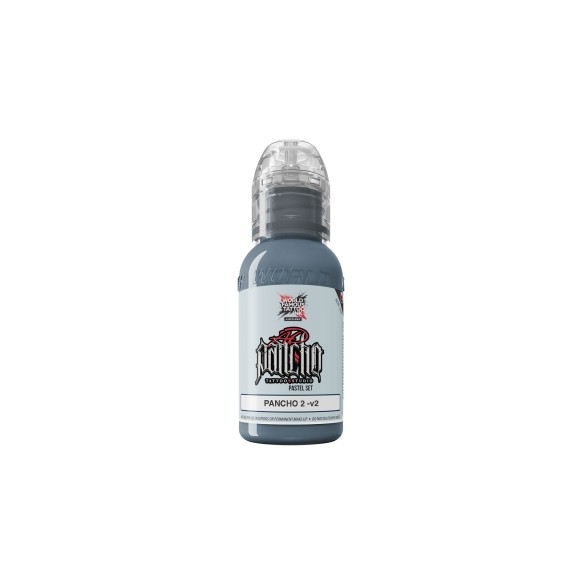 A.D. Pancho PASTEL GREY Set V2 - World Famous Limitless - 6 × 30 ml - Colori Tattoo REACH