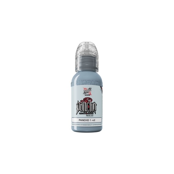 A.D. Pancho PASTEL GREY Set V2 - World Famous Limitless - 6 × 30 ml - Colori Tattoo REACH