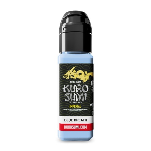 BLUE BREATH - Kuro Sumi Imperial - 22ml - Colore Tattoo REACH