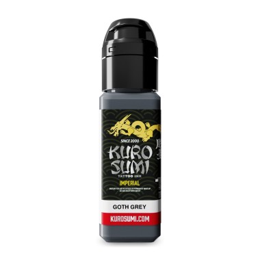 GOTH GREY - Kuro Sumi Imperial - 22ml - Colore Tattoo REACH