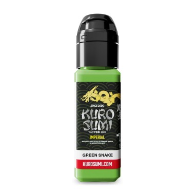 GREEN SNAKE - Kuro Sumi Imperial - 22ml - Colore Tattoo REACH