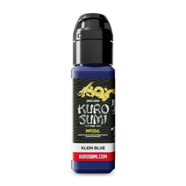 KLEIN BLUE - Kuro Sumi Imperial - 22ml - Colore Tattoo REACH
