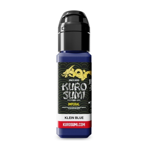 KLEIN BLUE - Kuro Sumi Imperial - 22ml - Colore Tattoo REACH