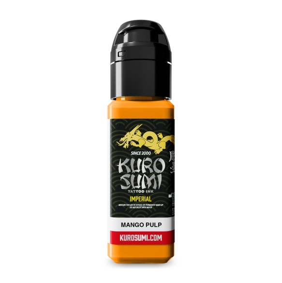 MANGO PULP - Kuro Sumi Imperial - 22ml - Colore Tattoo REACH