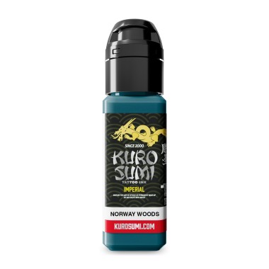 NORWAY WOODS - Kuro Sumi Imperial - 22ml - Colore Tattoo REACH
