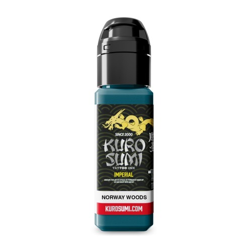 NORWAY WOODS - Kuro Sumi Imperial - 22ml - Colore Tattoo REACH