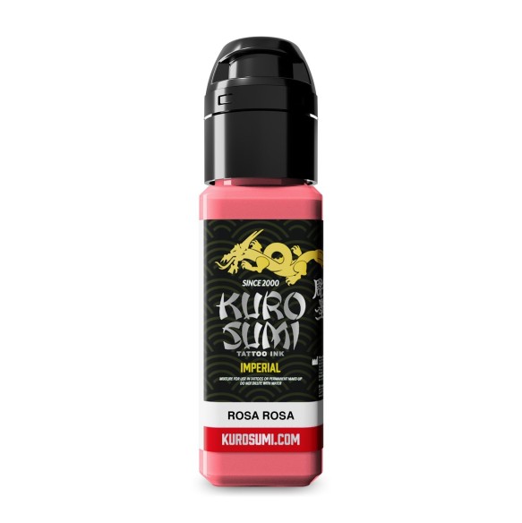 ROSA ROSA - Kuro Sumi Imperial - 22ml - Colore Tattoo REACH
