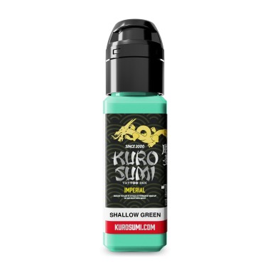SHALLOW GREEN - Kuro Sumi Imperial - 22ml - Colore Tattoo REACH
