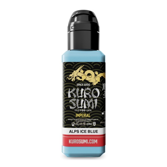 ALPS ICE BLUE - Kuro Sumi Imperial - 44ml - Colore Tattoo REACH