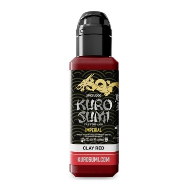 CLAY RED - Kuro Sumi Imperial - 44ml - Colore Tattoo REACH