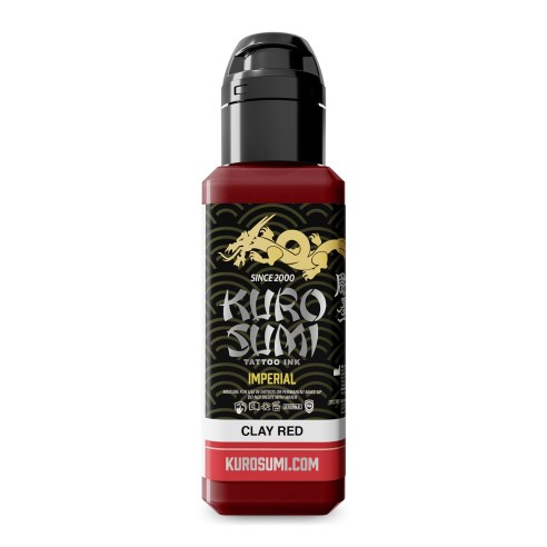 CLAY RED - Kuro Sumi Imperial - 44ml - Colore Tattoo REACH