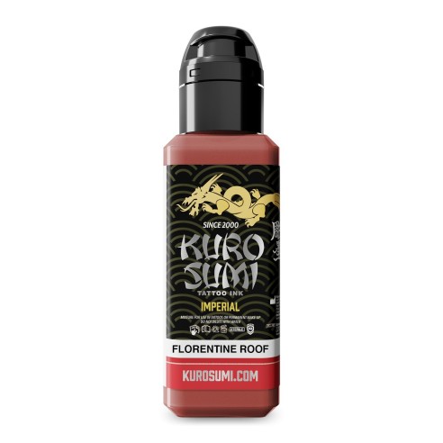 FLORENTINE ROOF - Kuro Sumi Imperial - 44ml - Colore Tattoo REACH