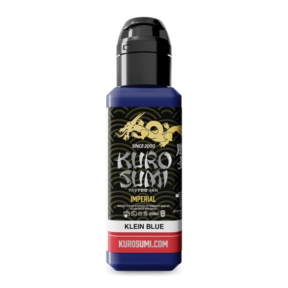KLEIN BLUE - Kuro Sumi Imperial - 44ml - Colore Tattoo REACH