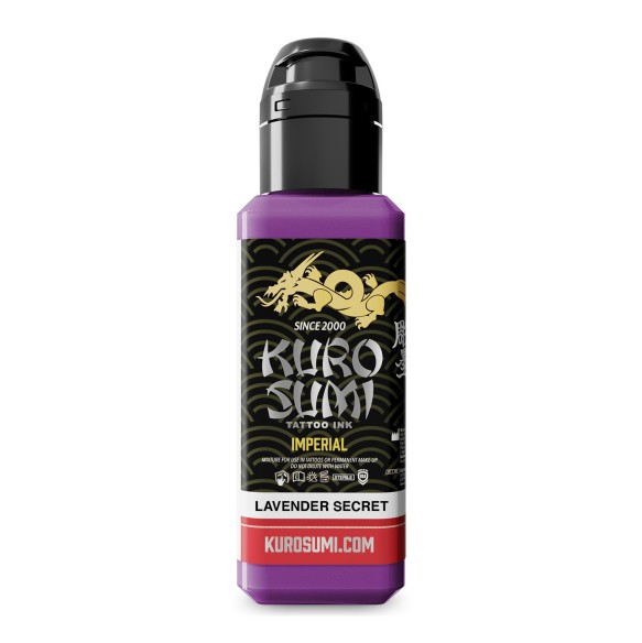 LAVENDER SECRET - Kuro Sumi Imperial - 44ml - Colore Tattoo REACH