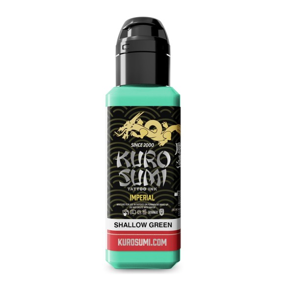 SHALLOW GREEN - Kuro Sumi Imperial - 44ml - Colore Tattoo REACH