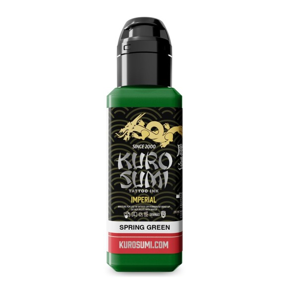 SPRING GREEN - Kuro Sumi Imperial - 44ml - Colore Tattoo REACH