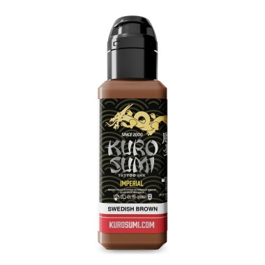 SWEDISH BROWN - Kuro Sumi Imperial - 44ml - Colore Tattoo REACH