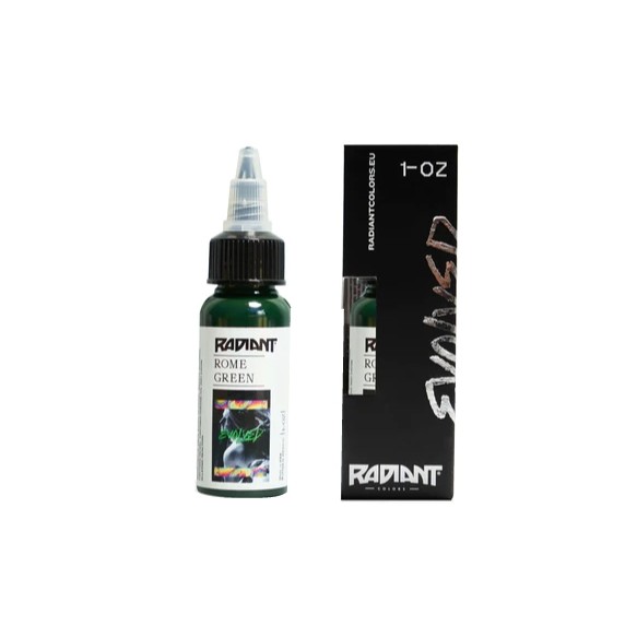 ROME GREEN - Radiant Evolved - 30 ml - Colore Tattoo REACH